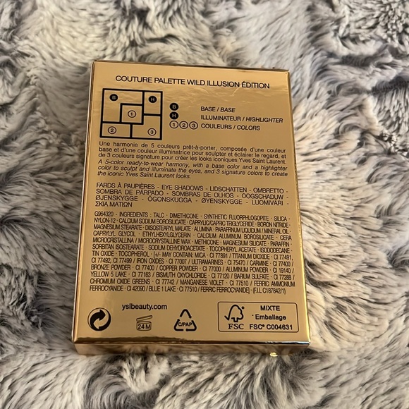 Yves Saint Laurent Couture Palette 06 Rive Gauche 5-Color Ready to Wear - Picture 4 of 4